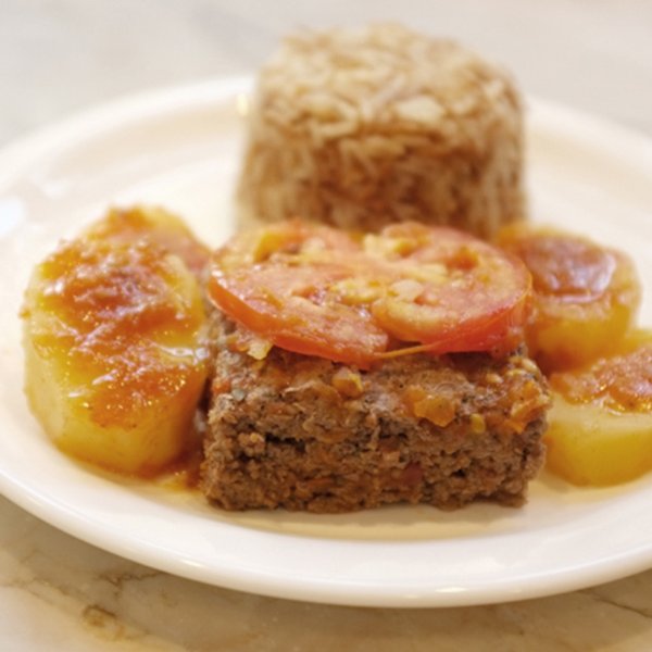3ª - Arroz Sírio e Kafta ao Forno